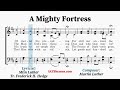 A Mighty Fortress | Martin Luther, Frederick H. Hedge | A Cappella/SATB Hymn