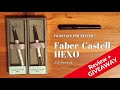REVIEW: All New Hexo from Faber Castell + A GIVEAWAY!