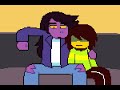 deltarune but if it was actually good (krusie pixel art animation)