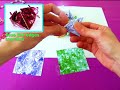 Origami Gemstones / Make paper Gems