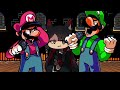 FNF Mario & Wakamo Vs. Luigi | OH GOD NO Cover | Blue Archive X Mario Madness | Friday Night Funkin'