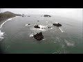 Bodega Bay Flying Thru Arch Rock - CA FPV