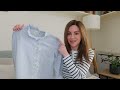 Sezane and Rouje haul and review - spring French style clothing haul