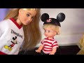 Barbie Sisters Airplane Travel Routine