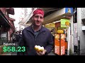 JAPAN Street Food $100 CHALLENGE in Asakusa, Tokyo! The best Japanese Street Food in Tokyo!