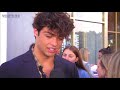 Noah Centineo Can't Hide his Affection for Lana Condor