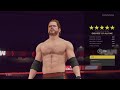 WWE 2K22 Kevin Krayden vs AJ Styles