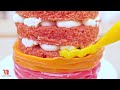 Rainbow Chocolate Cake Decorating 🌈Amazing Rainbow Cake | 1000+ Mini Cake Compilation