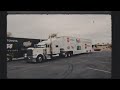 NASCAR haulers in Phoenix