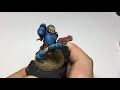 Painting Light Battle Damage on Space Marines