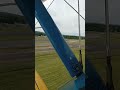 Boeing Stearman PT17/PT13 Biplane takeoff pilot pov