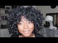 My First Roller Set on my Thick Type 4 Natural Hair | Keke J.