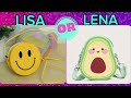 LISA OR LENA  pt4💝😻#lisa #lena #lisaorlena #lisaandlena #lisaoulena #viral #trandingvideo #tranding