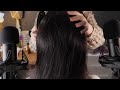 ASMR Realistic Hair Brushing & Scalp Massage on Real Head💆👩