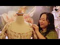 Making Marie Antoinette's Strawberry Dress from the 2006 Sofia Coppola movie || 18th Century Cosplay