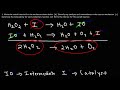 Writing Rate Laws of Reaction Mechanisms Using The Rate Determining Step - Chemical Kinetics