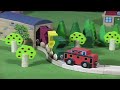 Lots and Lots of Wooden Trains Galore! | 50-Minutes of Trains for Kids | Acoustic Songs for Children