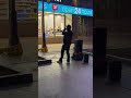 Night time street performance