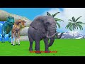 5 Giant Duck Cartoon, Cow, Elephant, Tiger, Gorilla, Dinosaur, Transfiguration funny animal 2023