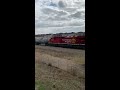 CP Mixed Freight With 4 Engines + End DPU Leading Out of Leduc, AB