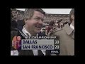 1992 NFC Championship Cowboys vs 49ers Highlights (CBS intro)