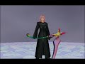 KH2 - Marluxia's Absent Silhouette (Level 1/Critical Mode)