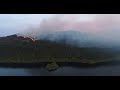 [High Quality 4K Resolution] Gorse fire in Co.Sligo Ireland viewed by Drone