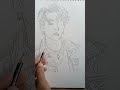 How To Draw BTS Jungkook ✏️