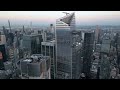 4K in 4MIN Aerial Views of Hudson Yards; New York City