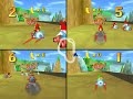 Diddy Kong Racing N64 All Stages 4 player Netplay 60fps