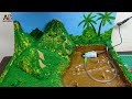 How to make water cycle working model