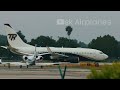BOEING 737 PRIVATE JET | Plane landing and takeoff video