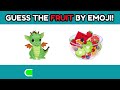 Can You Guess The FRUIT 🍎🍉🍌by emojis