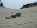 Jeep playing Winchester Bay, Oregon