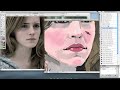 Hermione Time-Lapsed Digital Pastel Drawing (Part One)