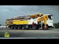 Extreme Dangerous Transport Skill Operations Oversize Truck, Biggest Heavy Equipment Machines