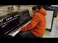Boogie Woogie Explodes Public Piano!!!