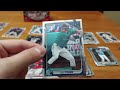 Opening 1 2024 Bowman Baseball Blaster box from an LCS