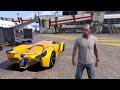 Franklin Bought Exotic Premium Supercars In His New Workshop GTA 5 | SHINCHAN and CHOP