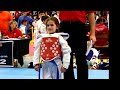 Awesome 7 Year Old Taekwondo Sparring Match -