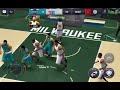 NBA Live Grand Arena - My 100 Vs. 104 Overall 2/2 Series #season8 #nbalivemobilelord