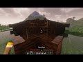 Rainy Lake House - Minecraft Relaxing Longplay (No Commentary) 1.20