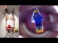 Spinning Mini-Camera and Lego Benny