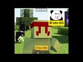 Anh Gà Bất Ổn Troll Anh Đen Xì Xì Và Em Gái ChiChi Trong Minecraft - Siêu Bựa 🤣