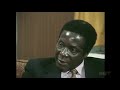 1976 interview with Robert Mugabe | CTV News Archive