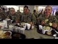 Food at Basic Training US Army