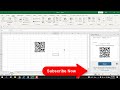 How to Create QR Code in Excel