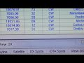 UA9OPU CW QSO Yaesu FT-2000