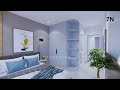 7 x 9 Meter Modern Small House | 2Bedroom House Design