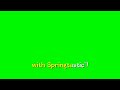 Springtastic Commercial Instrumental (Greenscreen Lyrics)